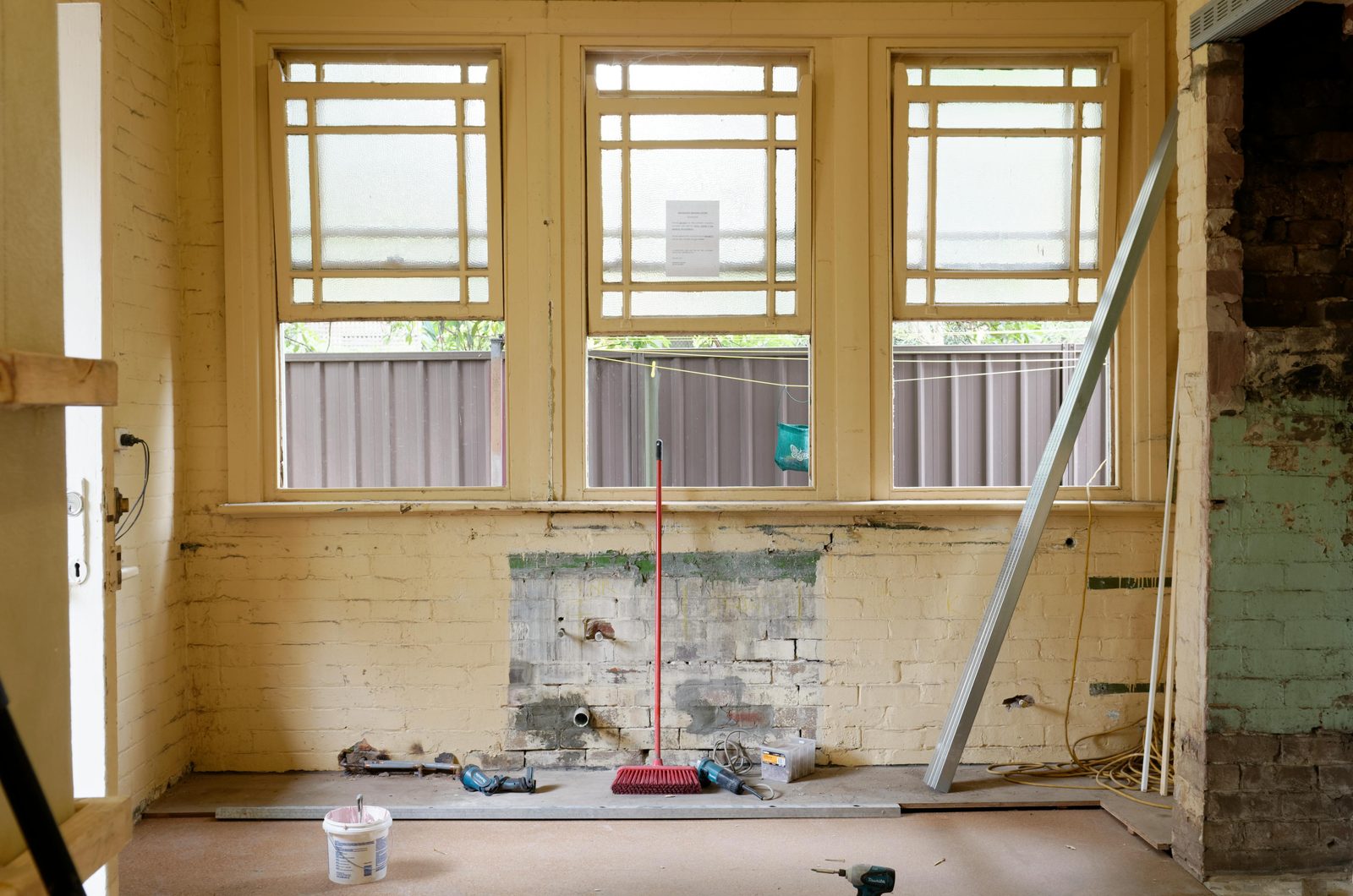 Window replacement and trim repair