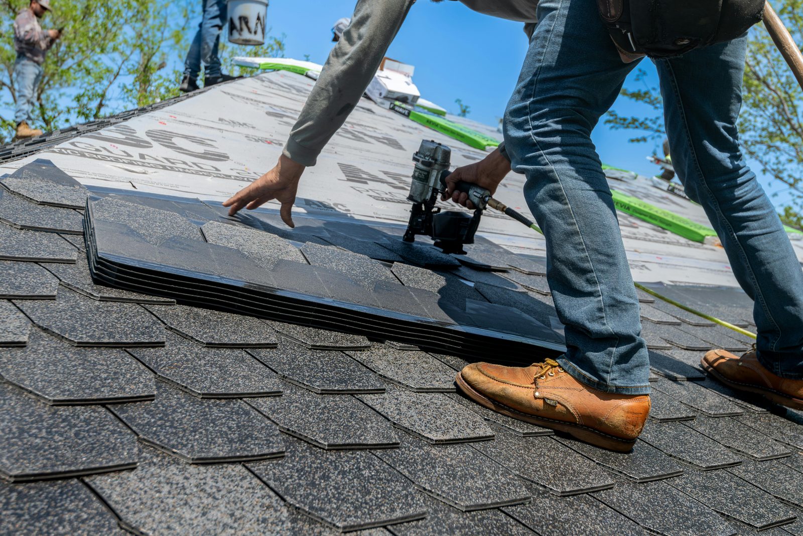Architectural shingle installation